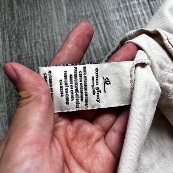 Beige Costal Vibe Cotton Vest - Picture 9 of 9